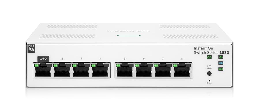 ルーター・ネットワーク機器 10G-HUB HPE Networking Instant On JL805A Amazon.com: HPE Networking Instant On Switch Series 1960 12